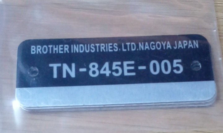 Tem máy 2 kim Brother TN-845E-005